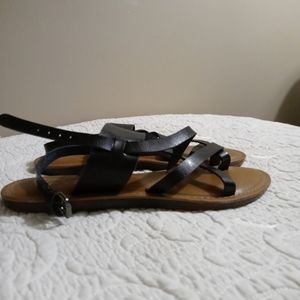 Womens black sandals